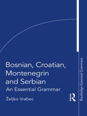 cover image of Bosnian, Croatian, Montenegrin and Serbian